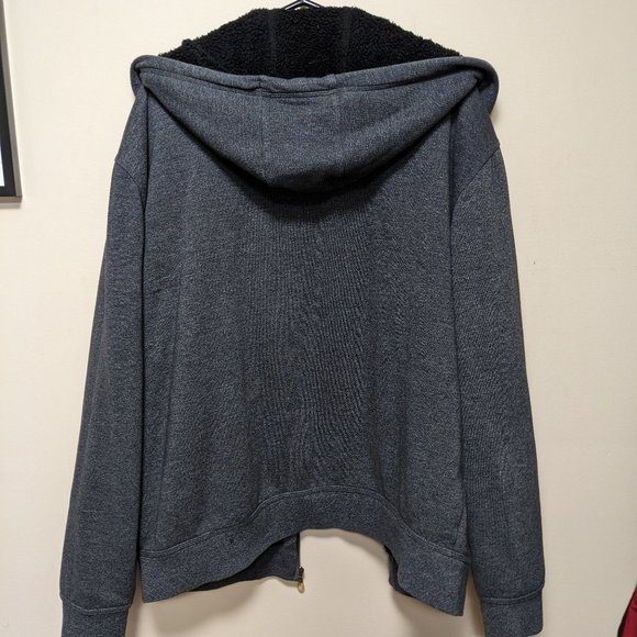 3 for $30 - Soft Lined Grey Hoodie - Picture 2 of 4
